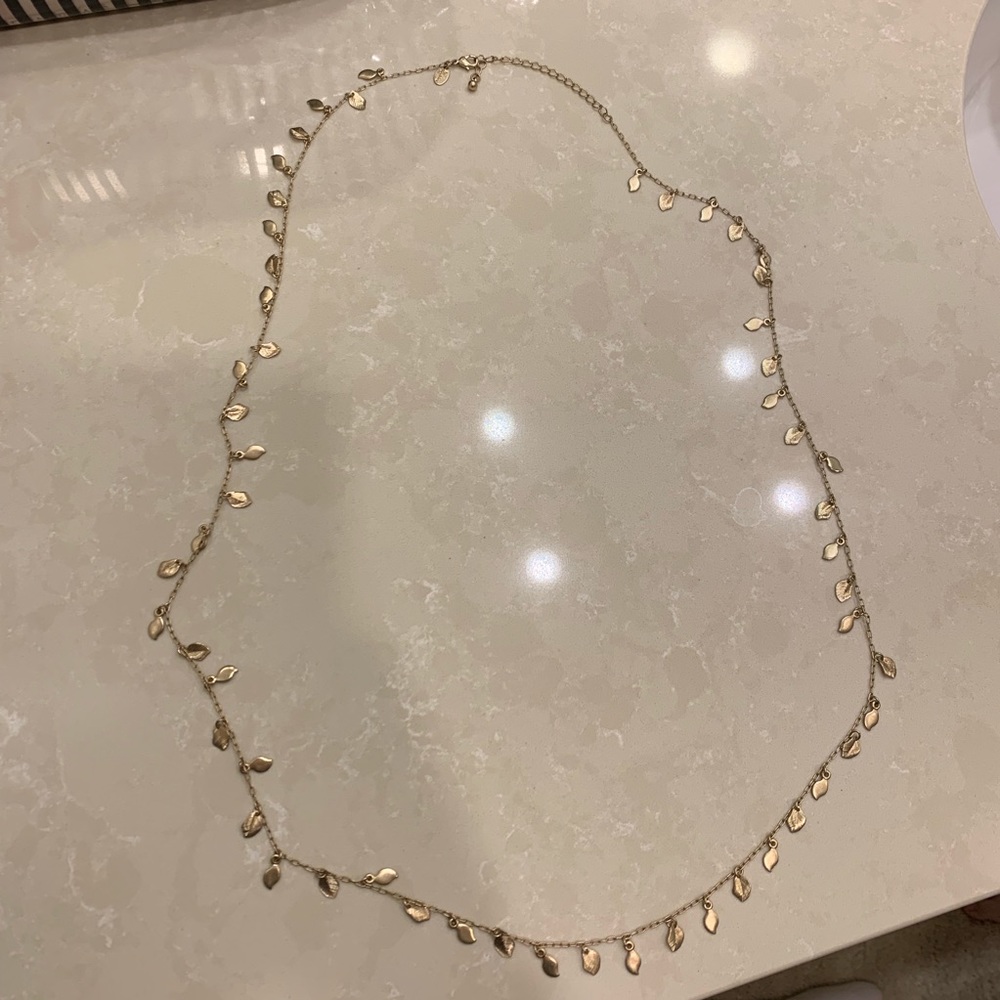 Lia Sophia Leaf Design Necklace
